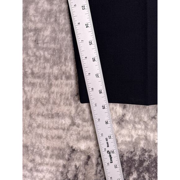 New Boden Pants 20-22 L Womens Kew Wool Twill Trouser Navy Blue Plus Size TALL - Picture 5 of 8